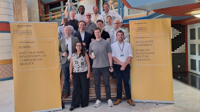 Winners of the 1st Pitch & Judge event of Spring 2025.