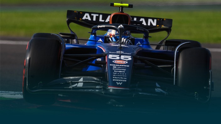 Atlassian Williams racing car.