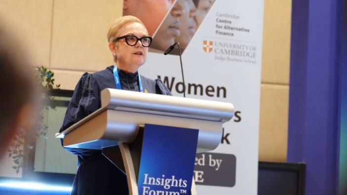 Deborah Young, WRN Lead, pictured at Insights Forum, Singapore, November 2025.