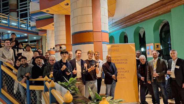 Winners of the 5th Pitch & Judge event of Spring 2025.