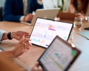 Undertaking FX markets research.