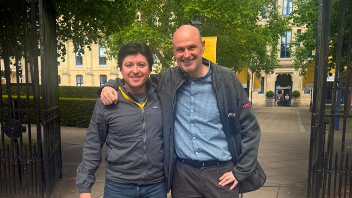 Andres Mendoza and Jan Simon.