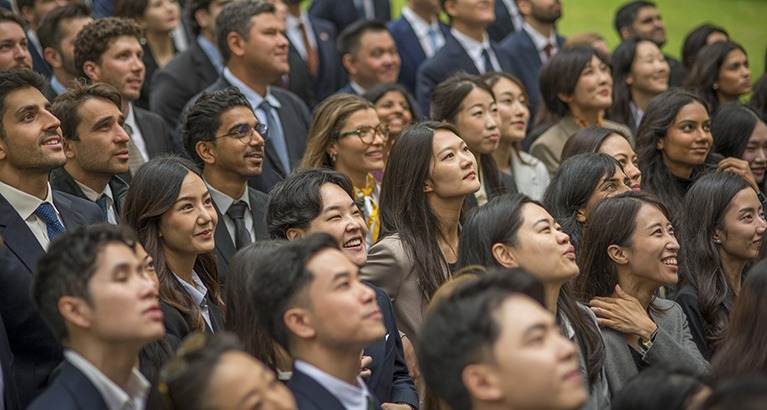Class photo: Cambridge MBA class of 2026.