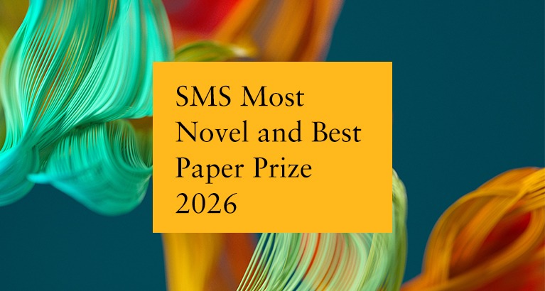 Most Novel and Best Paper Prize from the Strategy Process Interest Group of the Strategic Management Society (SMS).